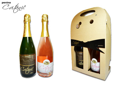 Penina v darilni embalaži